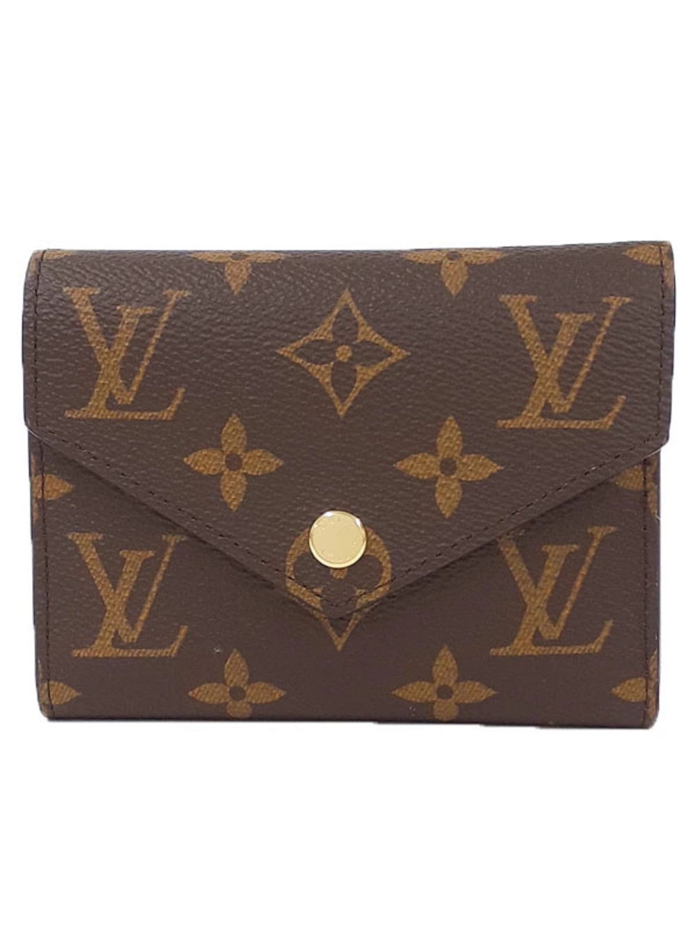 Louis Vuitton Monogram Portefeuille Victorine Tri fold Wallet